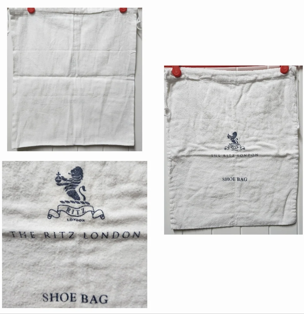 The Ritz London Laundry & Shoe Bag Set